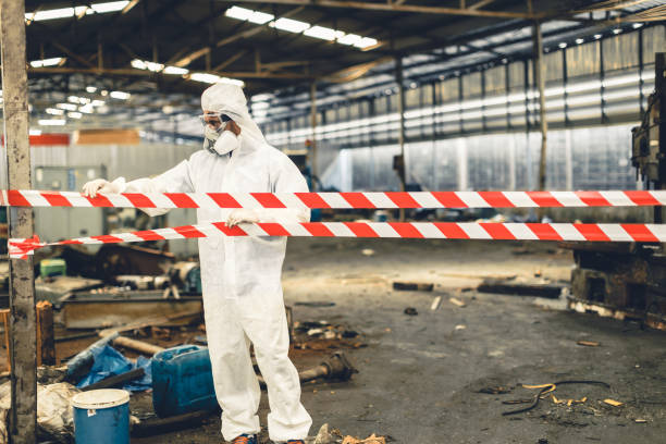 Professional Biohazard technician working in Moorpark, CA
